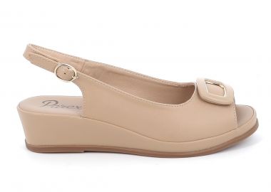 Γυναικείο Πέδιλο Parex Χρώματος Μπεζ 11631040.E - PAREX - 