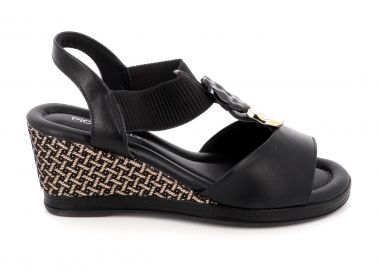 Γυναικείο Πέδιλο Piccadilly Χρώματος Μαύρο 408240-1 - PICCADILLY - 