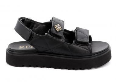 Γυναικείο Πέδιλο Replay Χρώματος Μαύρο GWF5D.000.C0001S-0003 - REPLAY - 