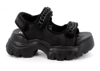 Γυναικείο Πέδιλο Replay Χρώματος Μαύρο GWSA6.000.C0006T-0003 - REPLAY - 