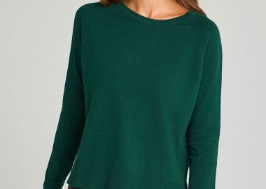 Γυναικείο πλεκτό με λαιμόκοψη - FUNKY BUDDHA - 