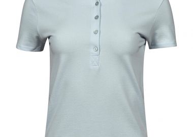 Γυναικείο Polo 145 Tee Jays Luxury Stretch Ice Blue - Tee Jays - 