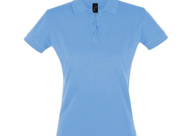 Γυναικείο Πόλο Πικέ 11347-200 SOL'S Perfect Women Sky Blue Pique - SOL'S - 