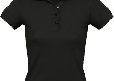 Γυναικείο πόλο πικέ People SOLS 11310 Black -  - 