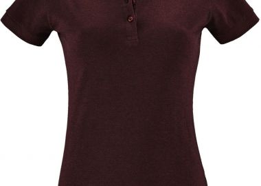 Γυναικείο πόλο πικέ Perfect Women SOLS 11347 Heather Oxblood -  - 