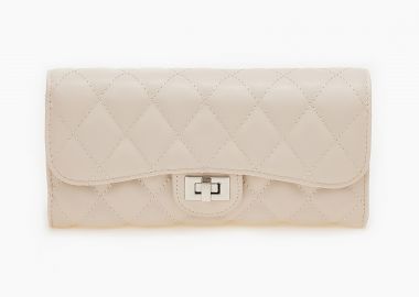 Γυναικείο πορτοφόλι - Μπεζ - Issue - 