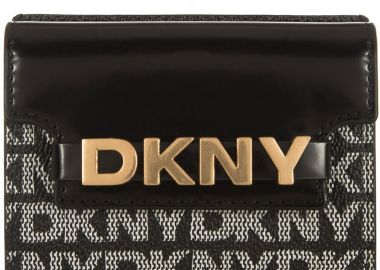 Γυναικείο Πορτοφόλι Καρτών DKNY Avril R52Z5M22-XLB Μαύρο Logo - DKNY - 