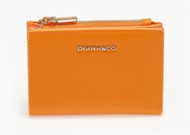 Γυναικείο πορτοφόλι με μαγνητικό κούμπωμα - Πορτοκαλί - Issue - 