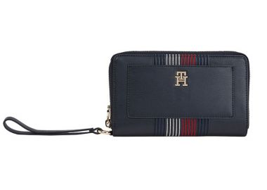 Γυναικείο Πορτοφόλι Tommy Hilfiger AW0AW16324 DW6 Μπλε - Tommy Hilfiger - 