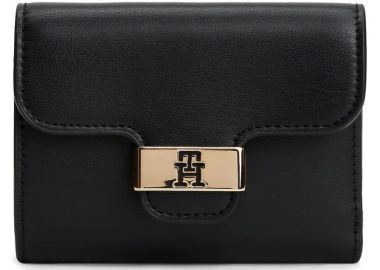 Γυναικείο Πορτοφόλι Tommy Hilfiger AW0AW18034-BDS Μαύρο - Tommy Hilfiger - 