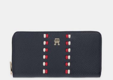 Γυναικείο Πορτοφόλι Tommy Hilfiger AW0AW18133-DW6 Μπλε - Tommy Hilfiger - 