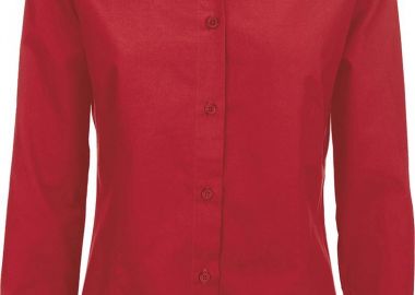 Γυναικείο πουκάμισο B & C Sharp LSL Women Deep Red - B & C - 