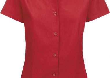 Γυναικείο πουκάμισο B & C Sharp SSL Women Deep Red - B & C - 