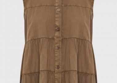 Γυναικείο πουκάμισο με βολάν - FUNKY BUDDHA - 