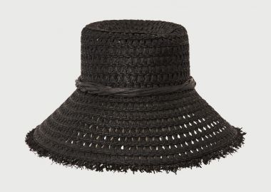 Γυναικείο ψάθινο καπέλο fedora - FUNKY BUDDHA - 