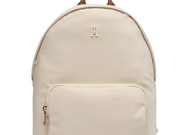 Γυναικείο Σακίδιο Πλάτης Tommy Hilfiger Backpack AW0AW17939-AEO Μπεζ - Tommy Hilfiger - 