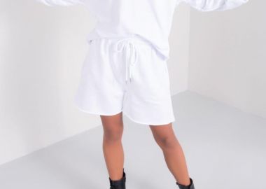 Γυναικείο σετ φόρμας με βερμούδα - SOU - 