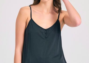 Γυναικείο shell top από μοντάλ - FUNKY BUDDHA - 