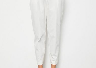 Γυναικείο slouchy colour block παντελόνι - SOU - 