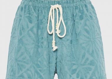 Γυναικείο σορτς από πετσετέ ύφασμα - FUNKY BUDDHA - 