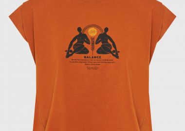 Γυναικείο t-shirt από οργανικό βαμβάκι - FUNKY BUDDHA - 