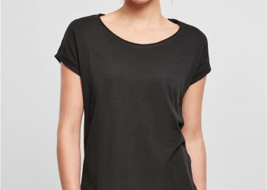 Γυναικείο T-Shirt Ladies Long Slub BY036 Build Your Brand Black - BYB - 