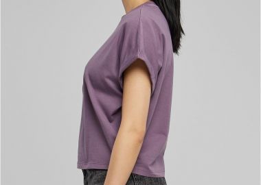 Γυναικείο T-Shirt Ladies Short Pigment Dye TB4088 Urban Classics duskviolet - Urban Classics - 