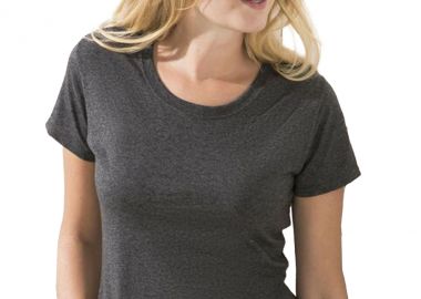 Γυναικείο T-Shirt Lady-Fit Valueweight 61-372-0 Fruit of the Loom Dark Heather Grey - Fruit of the Loom - 