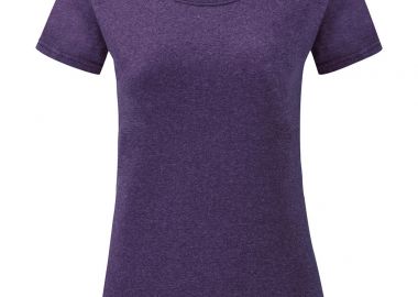 Γυναικείο T-Shirt Lady-Fit Valueweight 61-372-0 Fruit of the Loom Heather Purple - Fruit of the Loom - 