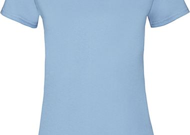 Γυναικείο T-Shirt Lady-Fit Valueweight 61-372-0 Fruit of the Loom Sky Blue - Fruit of the Loom - 