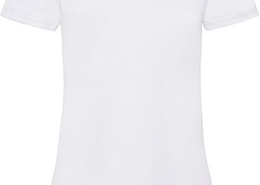 Γυναικείο T-Shirt Lady-Fit Valueweight 61-372-0 Fruit of the Loom White - Fruit of the Loom - 