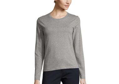 Γυναικείο T-shirt Μακρυμάνικο 02075 Sol's Imperial LSL Women Grey Melange - SOLS - 