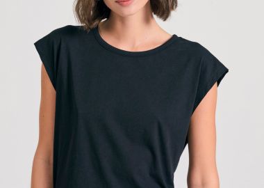 Γυναικείο t-shirt με ανοιχτή πλάτη - FUNKY BUDDHA - 