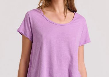 Γυναικείο t-shirt με στρογγυλή λαιμόκοψη - The essentials - FUNKY BUDDHA - 