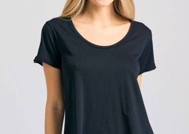 Γυναικείο t-shirt με στρογγυλή λαιμόκοψη - The essentials - FUNKY BUDDHA - 