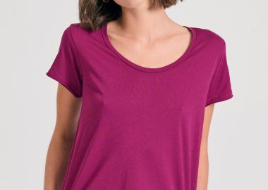 Γυναικείο t-shirt με στρογγυλή λαιμόκοψη - The essentials - FUNKY BUDDHA - 