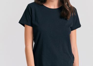 Γυναικείο t-shirt με στρογγυλή λαιμόκοψη - The essentials - FUNKY BUDDHA - 