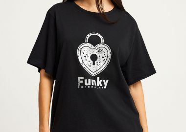 Γυναικείο t-shirt με τύπωμα - FUNKY BUDDHA - 