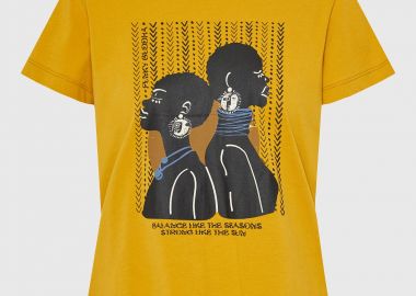 Γυναικείο t-shirt με τύπωμα - FUNKY BUDDHA - 