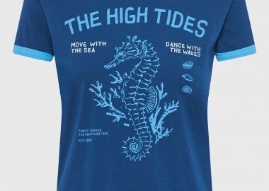 Γυναικείο T-shirt με τύπωμα - FUNKY BUDDHA - 