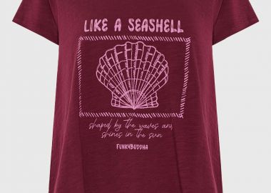 Γυναικείο T-shirt με τύπωμα - FUNKY BUDDHA - 