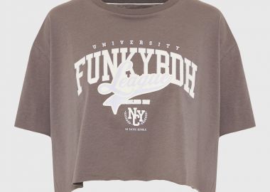 Γυναικείο t-shirt με τύπωμα - FUNKY BUDDHA - 
