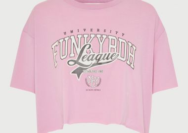 Γυναικείο t-shirt με τύπωμα - FUNKY BUDDHA - 