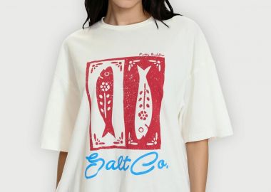 Γυναικείο t-shirt με τύπωμα - FUNKY BUDDHA - 