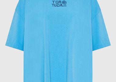 Γυναικείο t-shirt με τύπωμα στην πλάτη - FUNKY BUDDHA - 