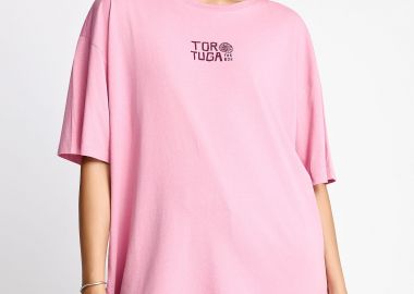 Γυναικείο t-shirt με τύπωμα στην πλάτη - FUNKY BUDDHA - 