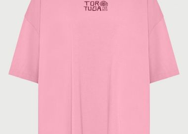 Γυναικείο t-shirt με τύπωμα στην πλάτη - FUNKY BUDDHA - 