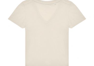 Γυναικείο T-Shirt με V E150 B & C 04042002 Off White - B & C - 