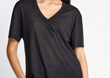 Γυναικείο t-shirt με V λαιμόκοψη - FUNKY BUDDHA - 
