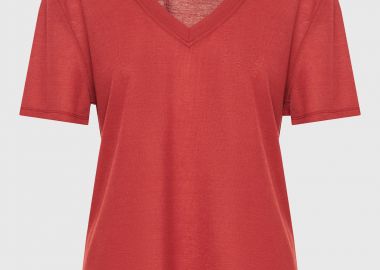 Γυναικείο t-shirt με V λαιμόκοψη - FUNKY BUDDHA - 